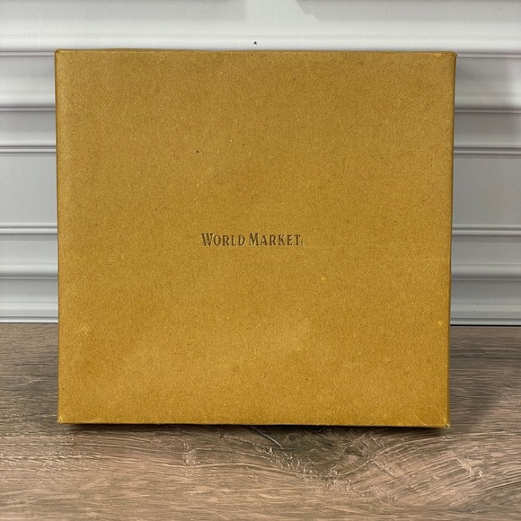 World Market Hand Stamped 4 Coffee Spoons "Not Your Average Joe" "Perk Up" - Picture 1 of 7